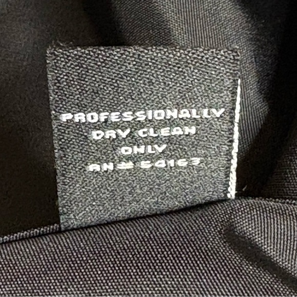 Jones New York Wool Swing Coat Size 12 Black Full Zip Pockets Lined - Picture 10 of 10